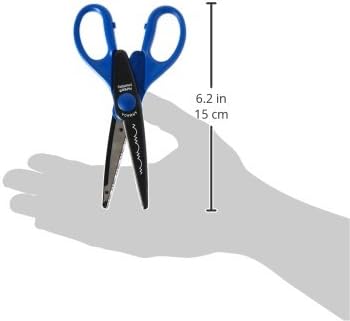 Armada Art Decorative Scissors - Paper Shaper - 5-Pack Assorted Designs - Scrapbooking and Crafts