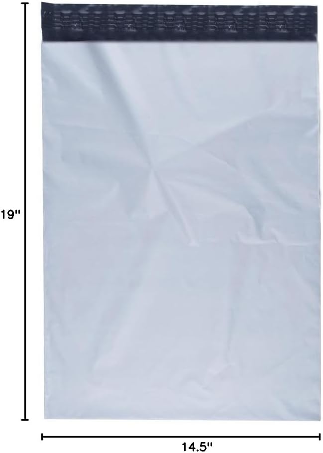Poly Mailers Shipping Envelopes Bags, 14.5 x 19 - inches, 1000 Bags