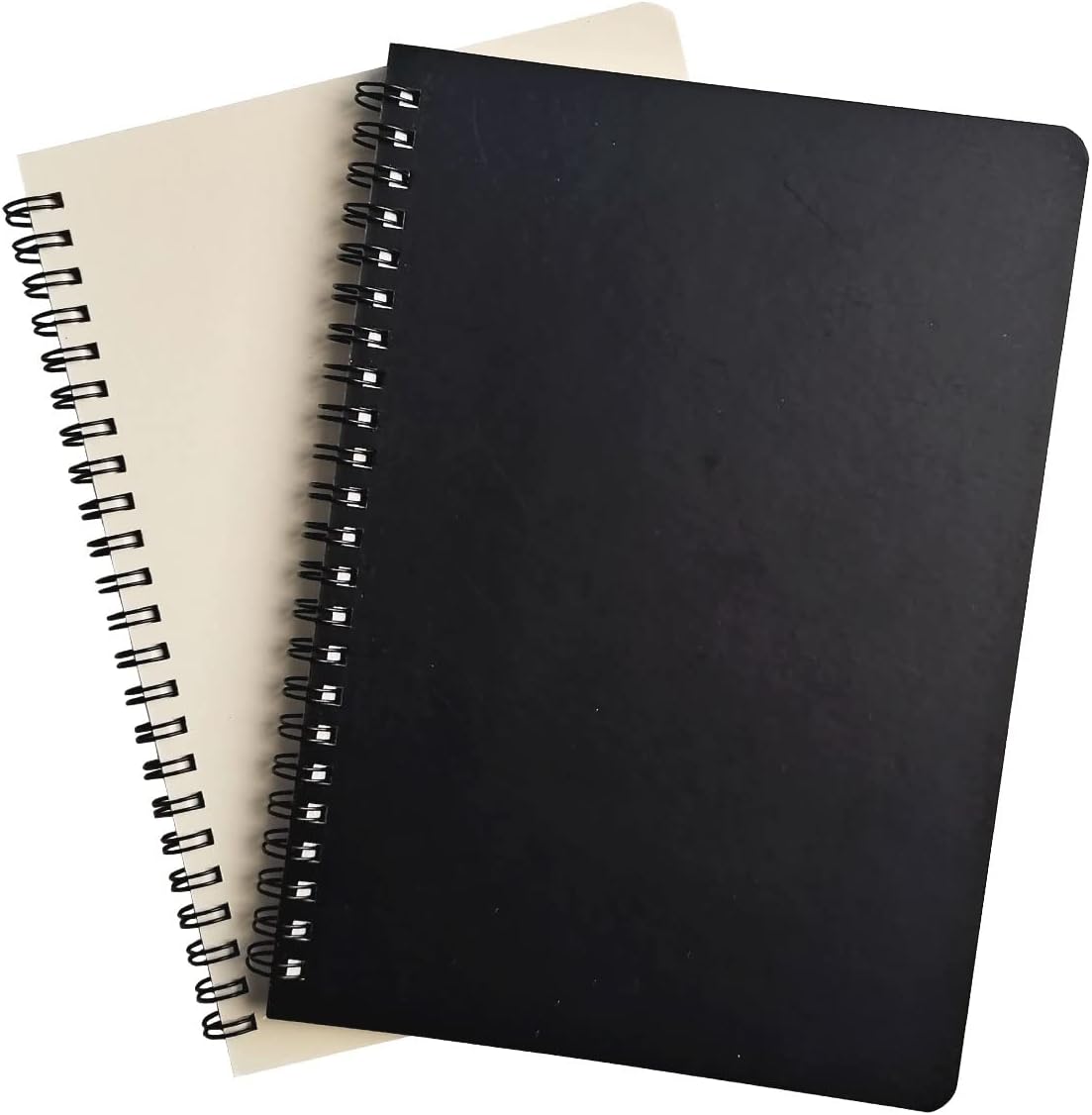 Spiral Notebook, Journal Notebook, 1Pack, Lined Paper Sketchbook, 6” x 8.2”, Black