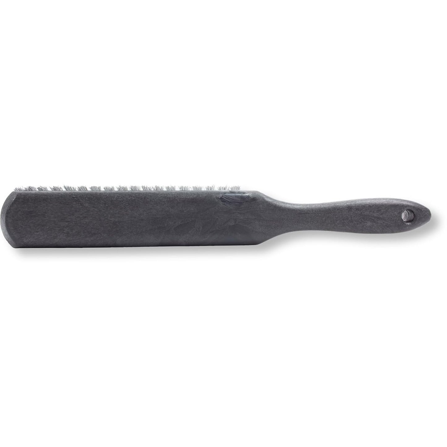 SPARTA Handheld Soft Counter Brush 8 Inch Bristle Span, Multi-Use Dust Brush with 5 Inch Handle for Tables, Countertops, and Delicate Surfaces, Polyester, Black, (Pack of 6)