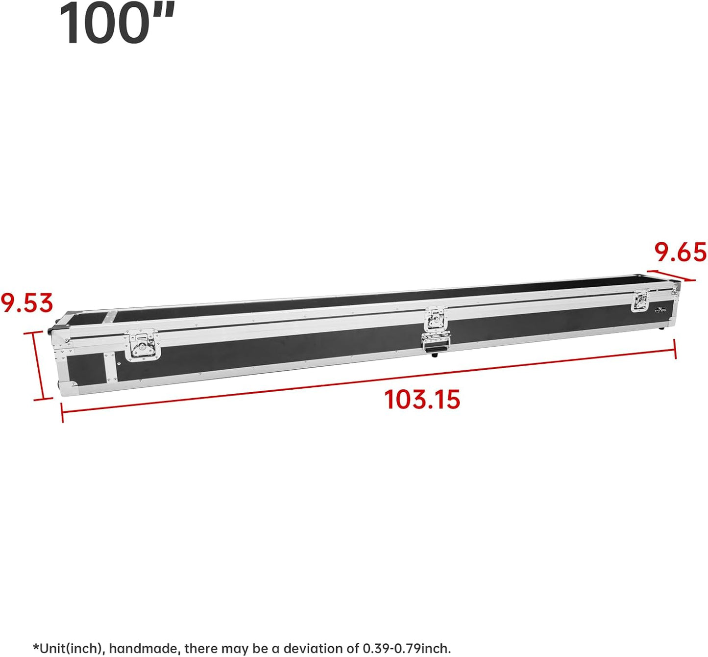 VIVIDSTORM 100" Screen Heavy Duty Aluminium Travelling Case,VHDTC100H