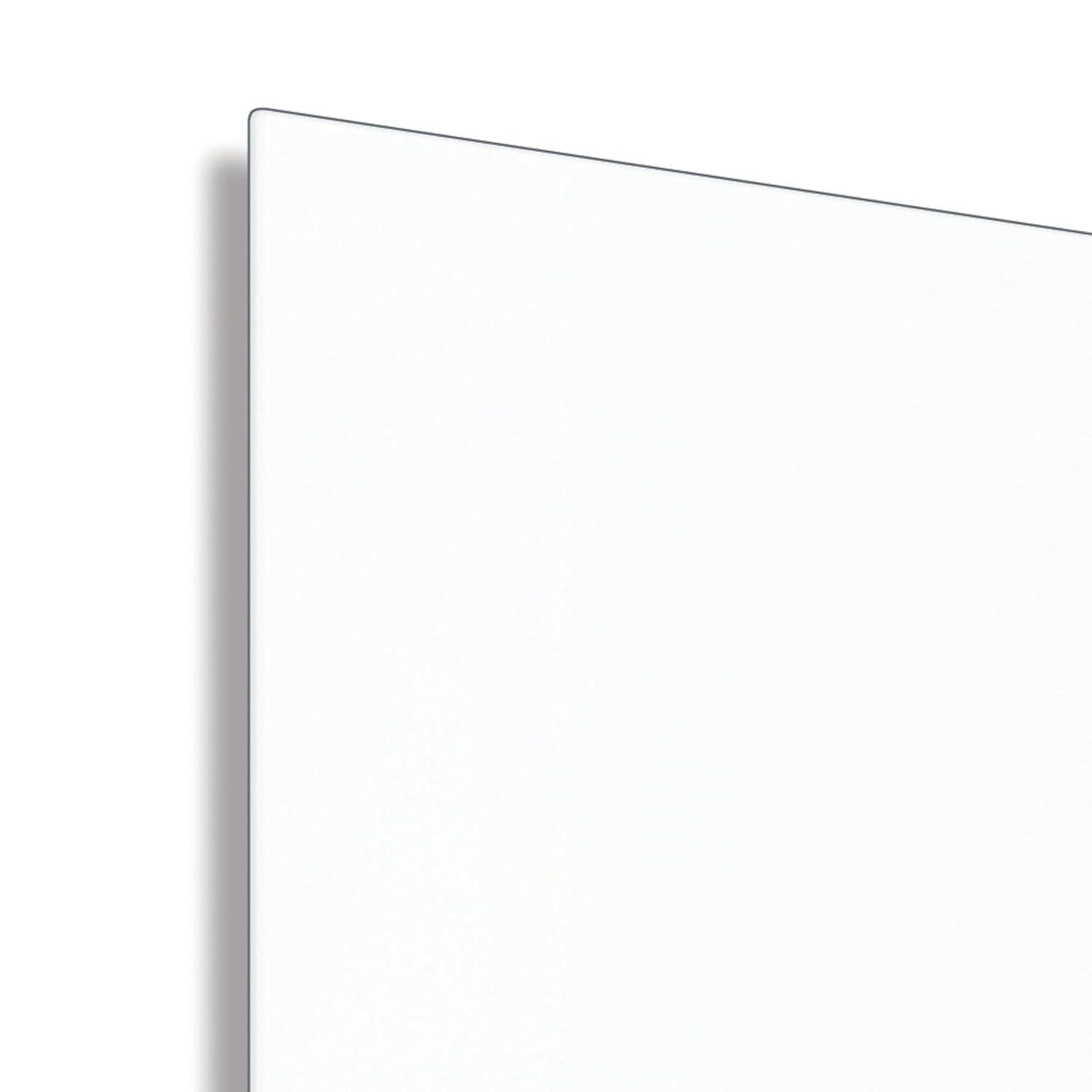 Quartet Glass Whiteboard, Magnetic Dry Erase Board, Wall Mounted Whiteboard for Office, School and Home, 50"W x 28"H, White (G5028IMW)