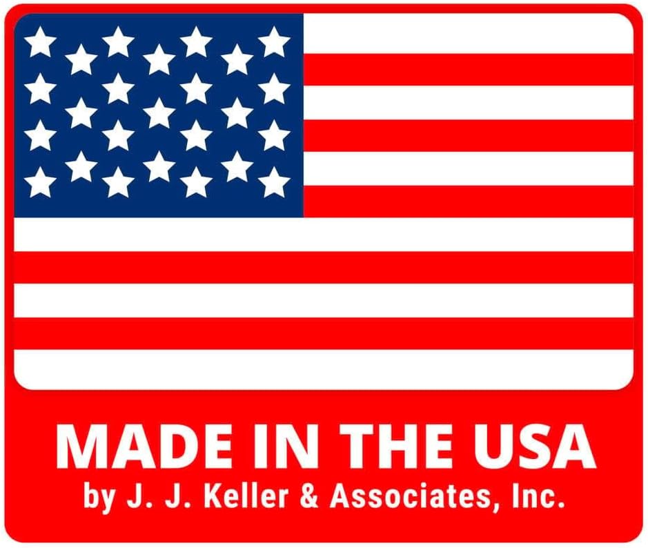 Deluxe Duplicate Driver Daily Log 50-pk. with Detailed DVIR & Daily Recap - Shrinkwrapped Loose-Leaf Format, 2-Ply with Carbon, 8.5" x 5.5", 31 Sets of Forms Per Unit, J. J. Keller & Associates, Inc.