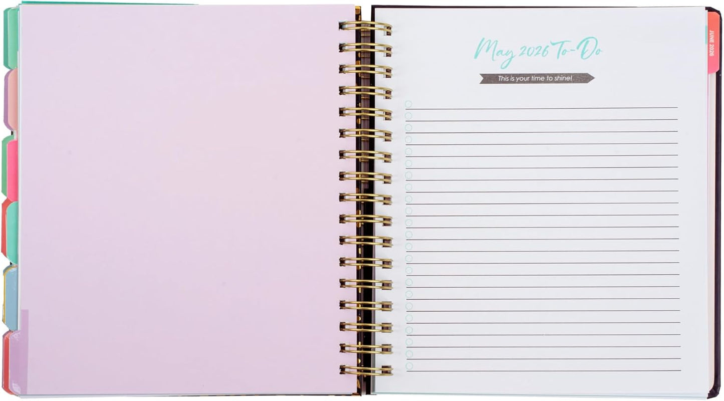 Votum August 2025 to January 2027 Large Back to School Academic Planner- Daily, Weekly & Monthly Organizer with Pens, Stickers, Sticky Notes, and a Sturdy Cover - Life is Good