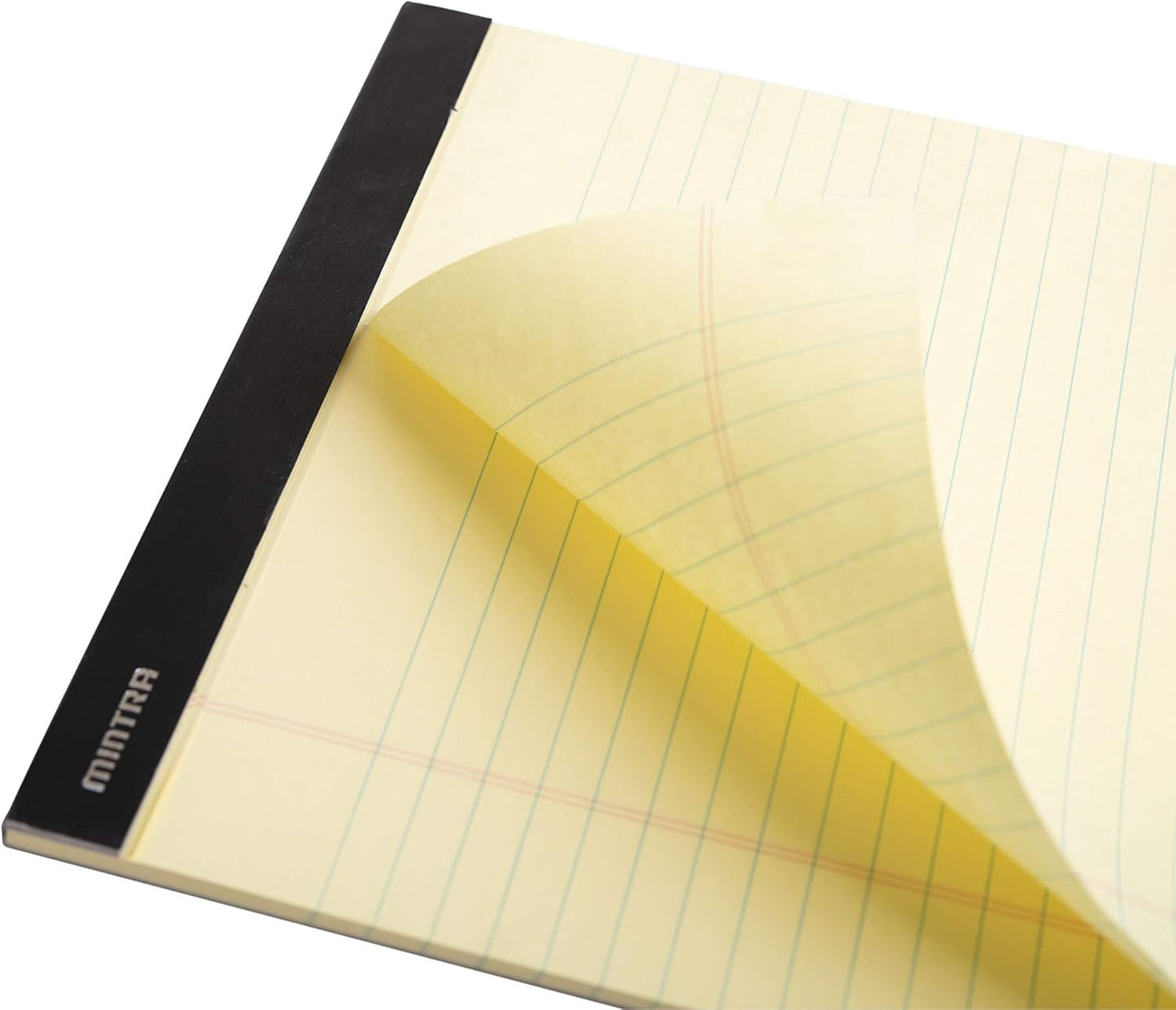 Mintra Office Legal Pads, ((xPremium, 5in x 8in, Narrow (Canary), 36pk (6-6pks))