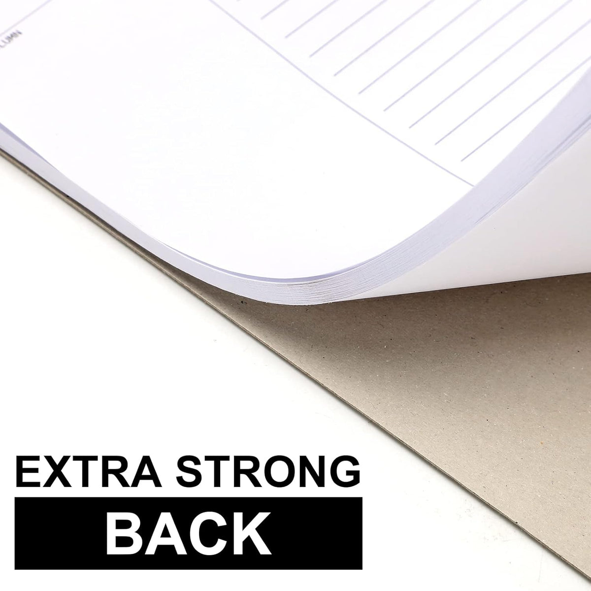 Outus 4 Pack Legal Pads 8.5" x 11.75" 50 Sheets/writing Notepad, White Note Pads Legal Ruled Writing Notepad for Home Teacher Student College Ruled Office Business