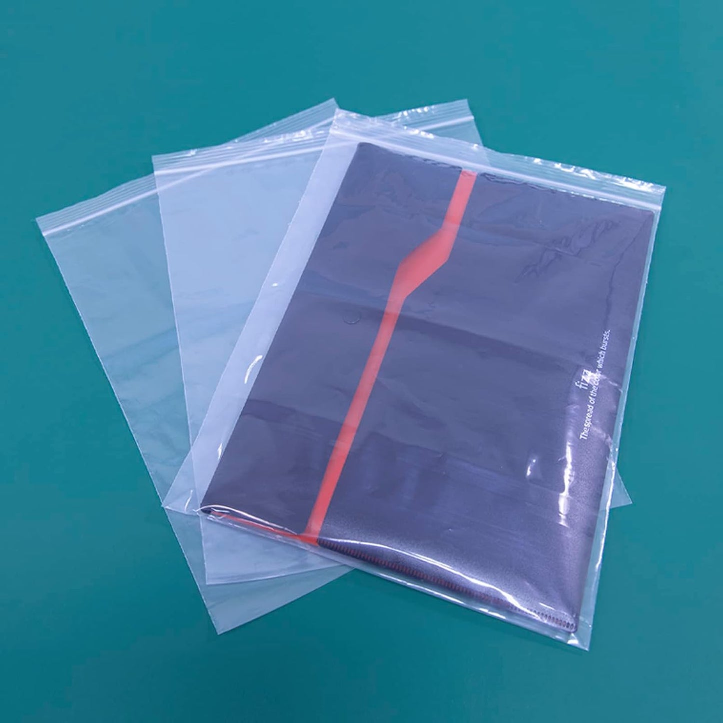 iMailer - 100 Count - 10" x 13" Clear Zip Bags - 2 Mil Reclosable Zip Plastic Poly Bags with Lock Seal Zipper for Clothing, T-Shirt, Prints, Photos, Documents