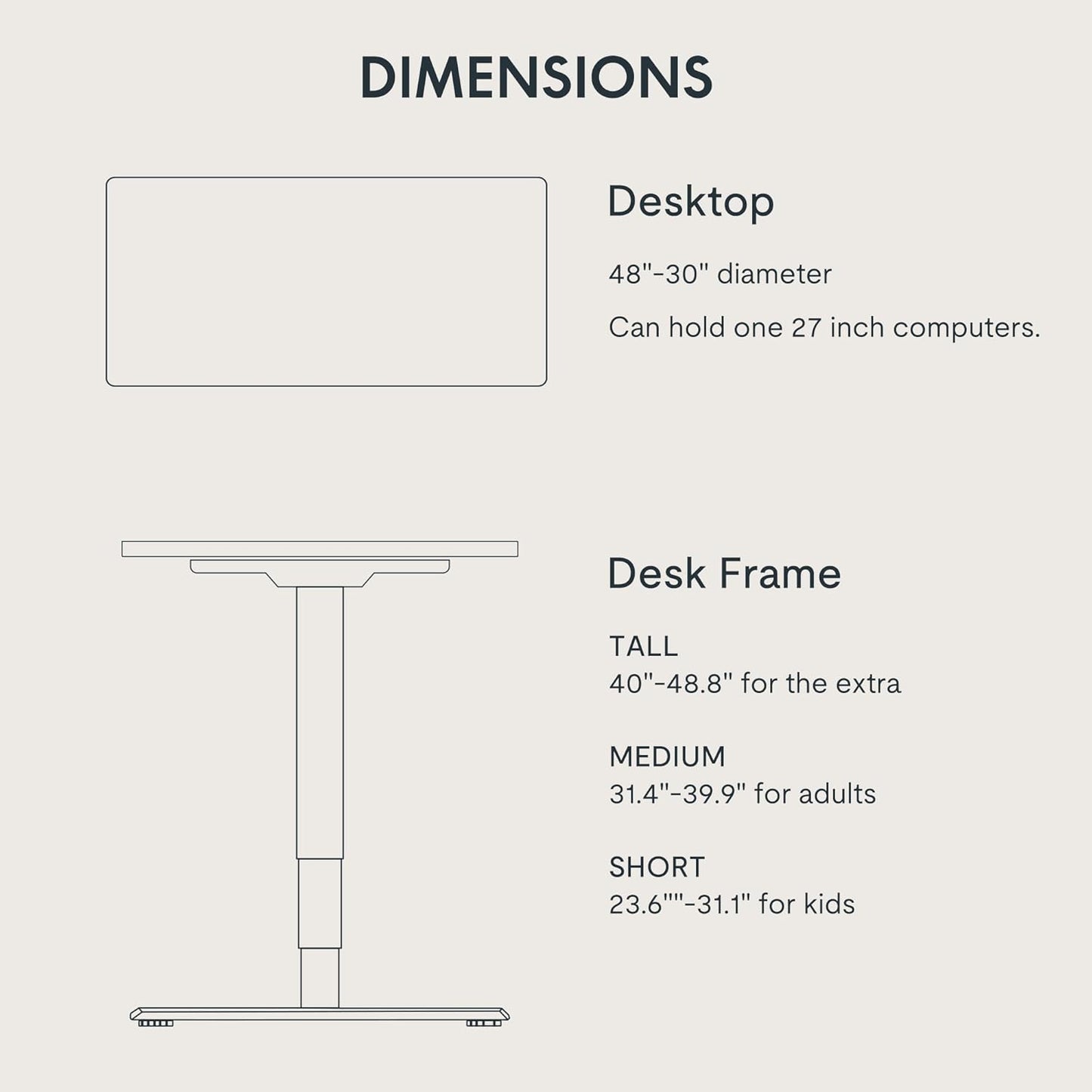 FLEXISPOT E6 Essential 3 Stages Dual Motor Electric Standing Desk 48x30 Inch Whole-Piece Board Height Adjustable Electric Sit Stand Desk(Black Frame + Black Desktop, 2 Packages)