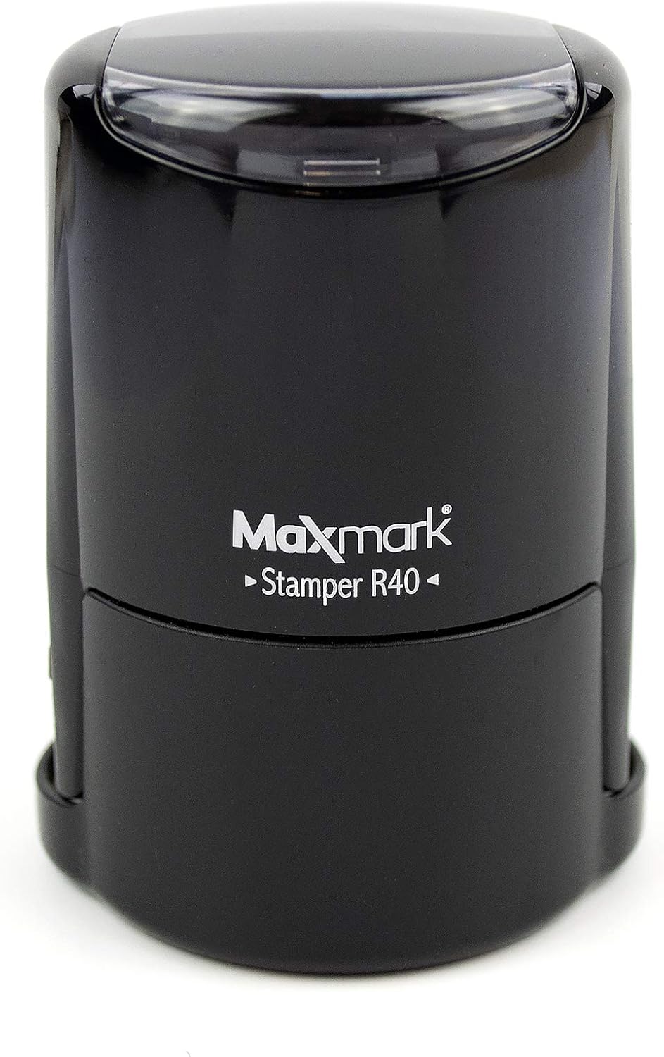 Round Notary Stamp for State of Vermont- Self Inking Stamp - Top Brand Unit with Bottom Locking Cover for Longer Lasting Stamp - 5 Year Warranty