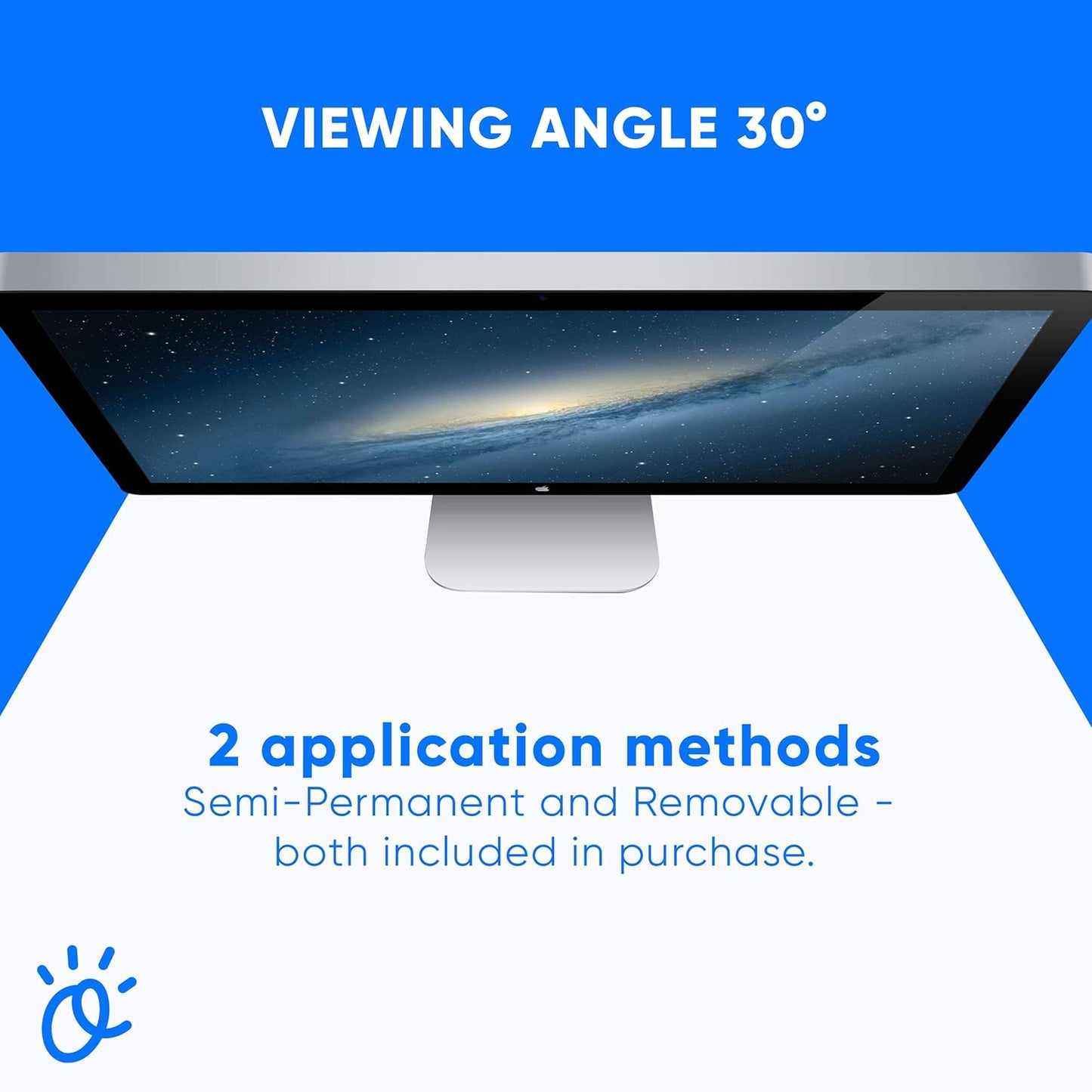 Ocushield 17” (5:4) Premium Anti Blue Light Screen Protector with Privacy Filter for Laptops and Computer Monitors - Anti-Glare - Easy Install - Anti-Fatigue (338 x 271 mm)