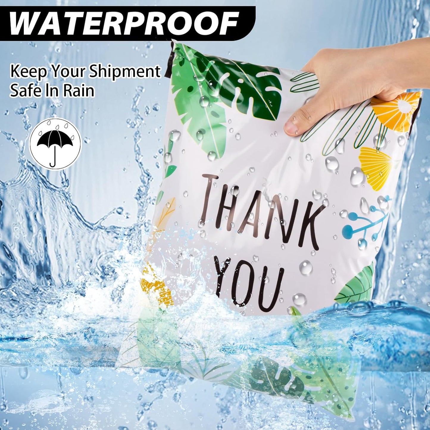 Oududianzi Poly Mailers 10x13, 100PCS Shipping Bags, Mailing Bags, Packaging Bags, Mailers Poly Bags, Polymailer Packaging Bags for Small Bussiness