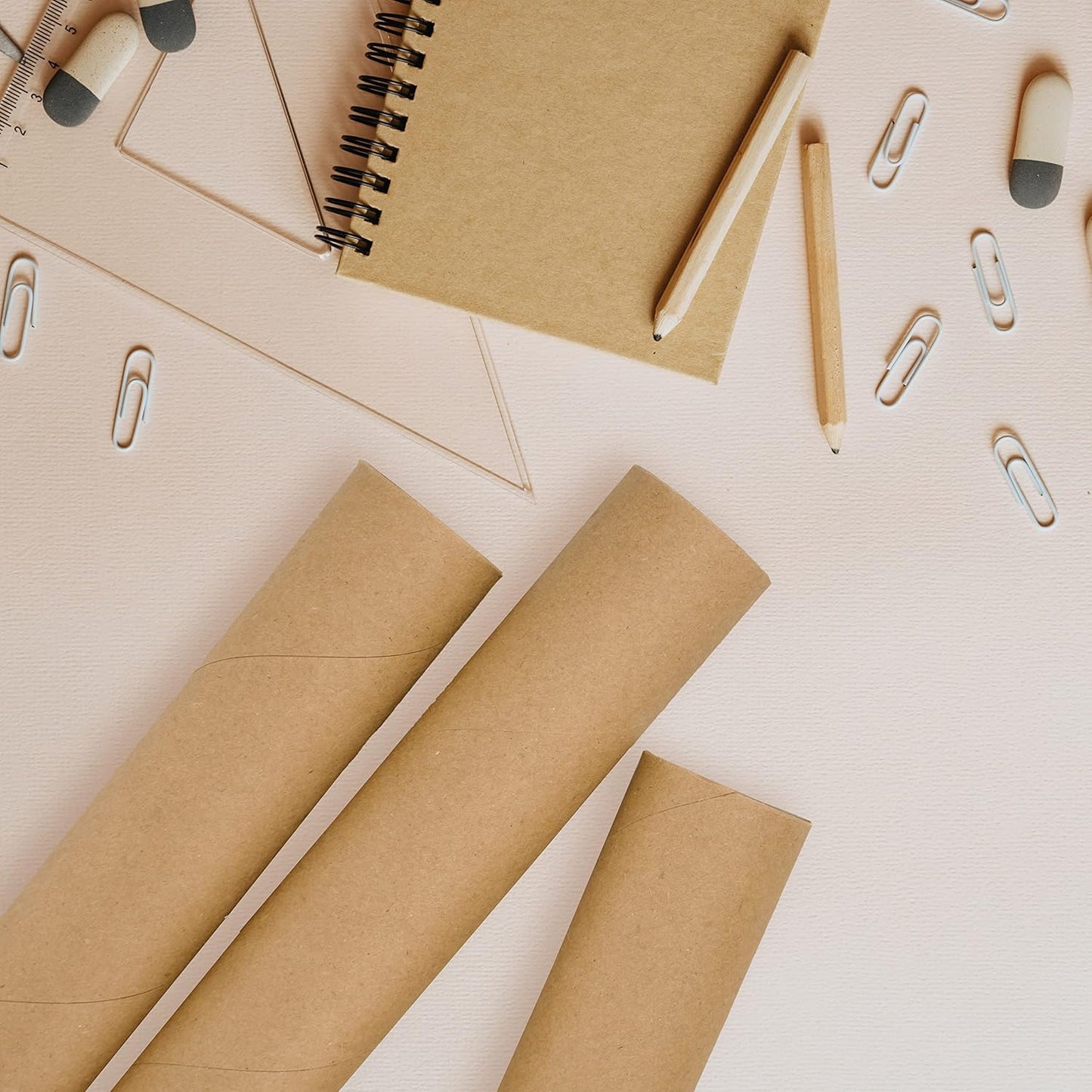 MagicWater Supply Mailing Tube - 2 in x 30 in - Kraft - 1 Pack - for Shipping and Storage of Posters, Arts, Crafts, and Documents