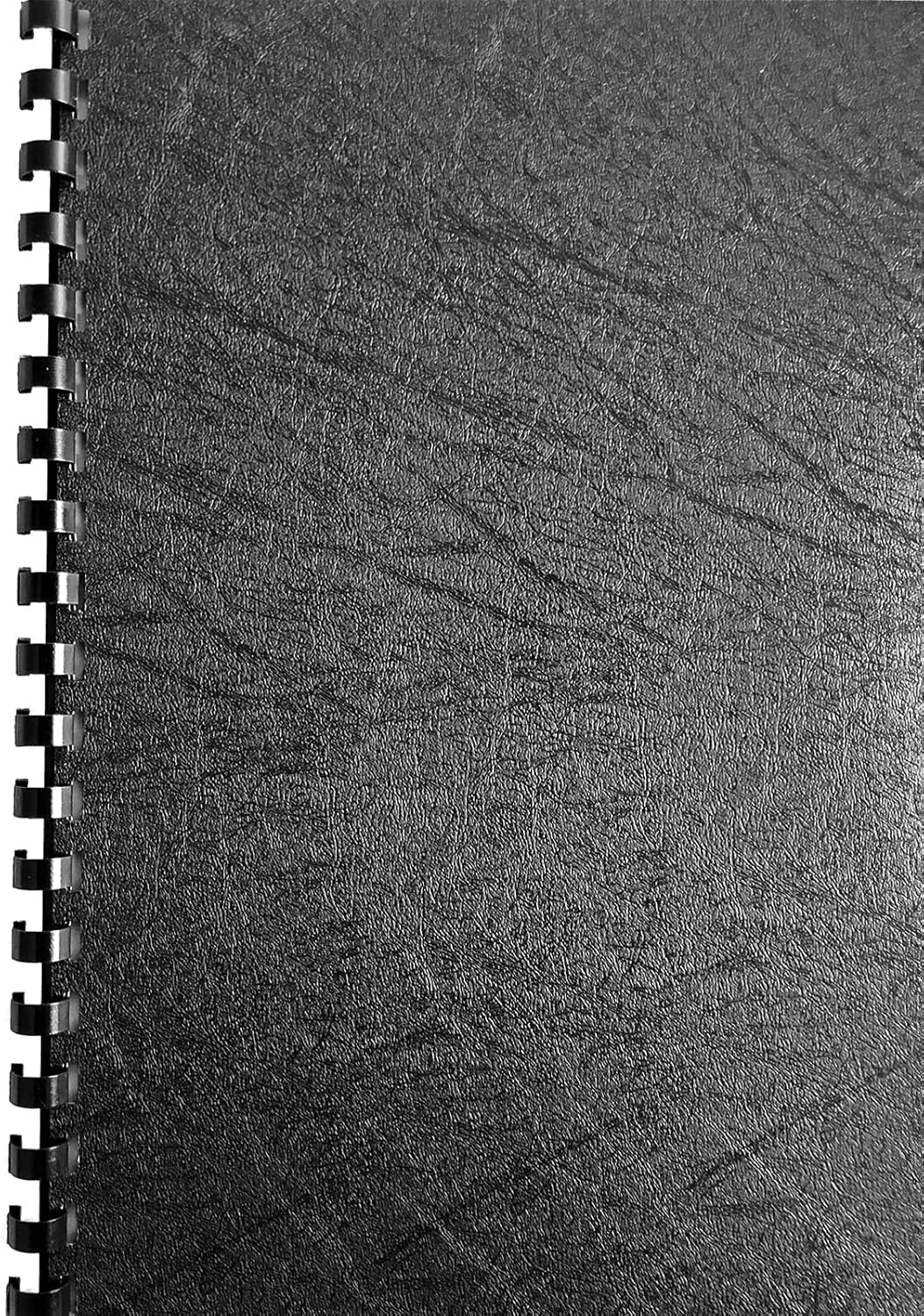 HOUYEE 1/4 Inch Plastic Binding Comb 19 Ring, 20 Sheet Capacity, Letter Size Black Comb Binding Spines (200 Pack)