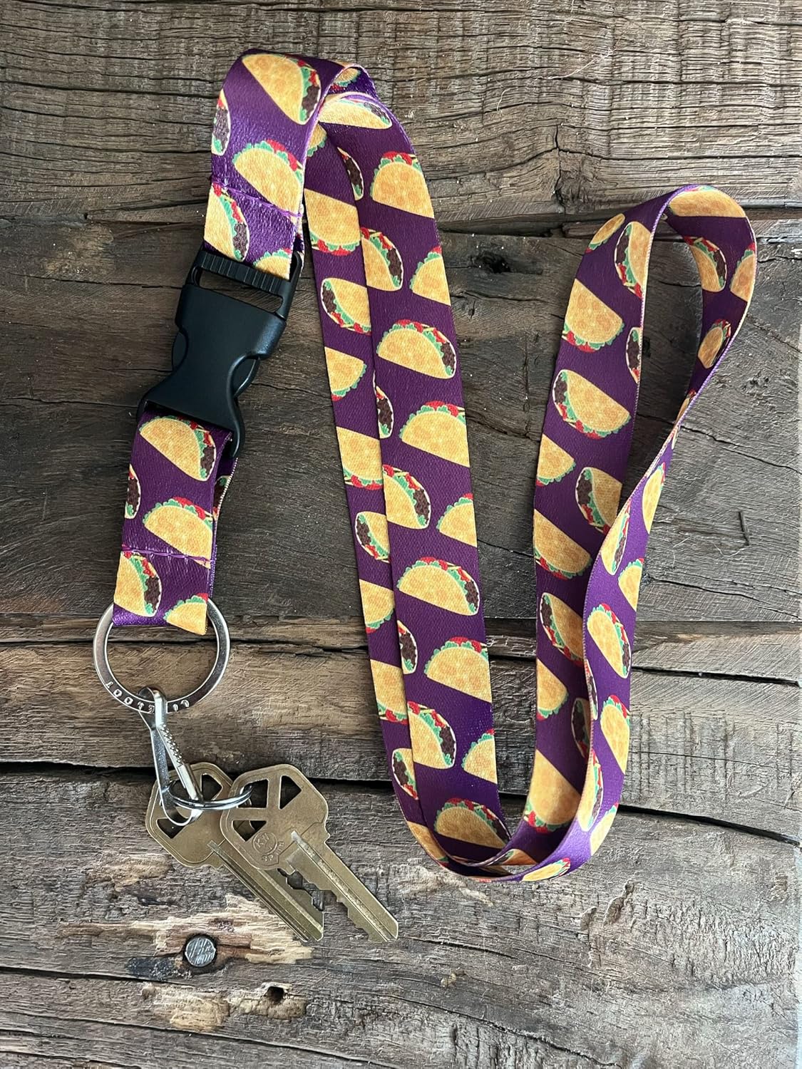 Limeloot Lanyard for Keys, ID Badge, Accessories | Neck Lanyard for Men and Women with Quick Release Buckle and Flat Ring