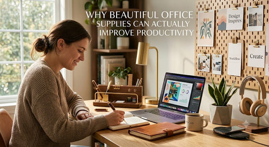 Why Beautiful Office Supplies Can Actually Improve Productivity