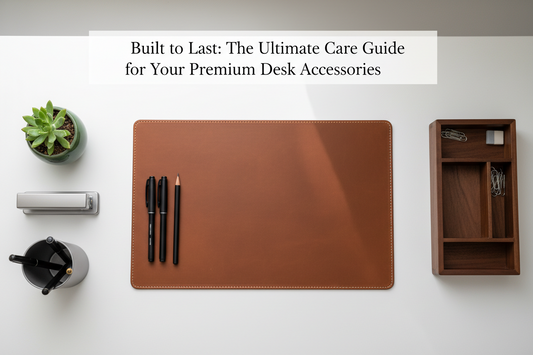 Built to Last: The Ultimate Care Guide for Your Premium Desk Accessories