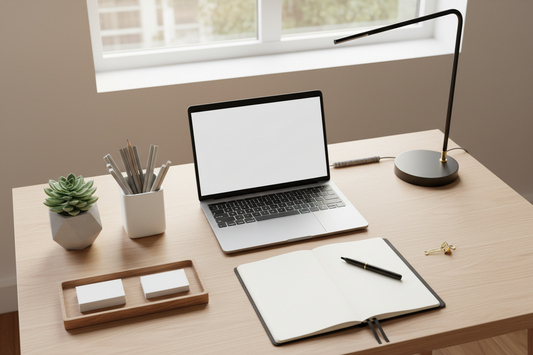 How a More Organized Desk Helped Us Feel More in Control