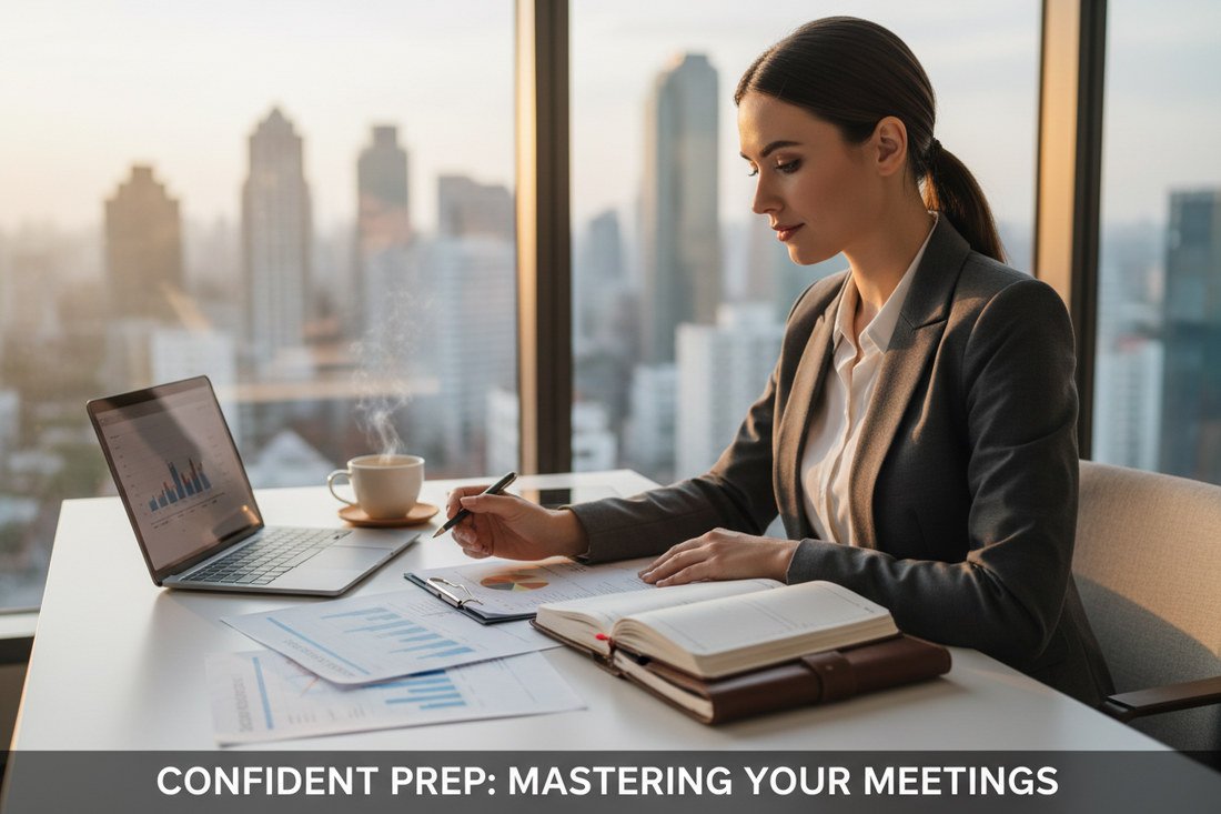 How Better Meeting Preparation Can Make You Feel More Confident