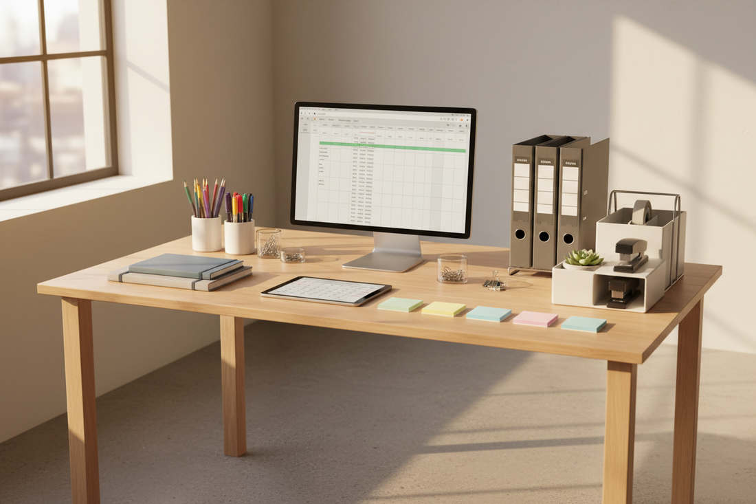 How Organized Office Supplies Help You Work Smarter