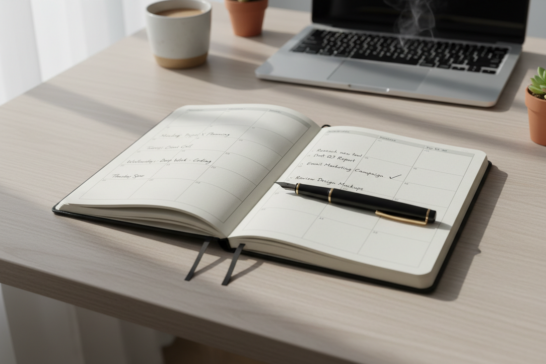 How Paper Planning Can Bring Clarity Back to a Digital Workday
