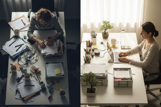 How Desk Organization Reduces Stress and Saves You Time