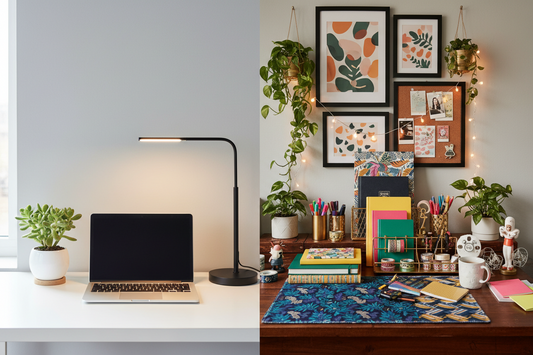 Minimalist vs. Maximalist: Finding Your Perfect Deskterior Style
