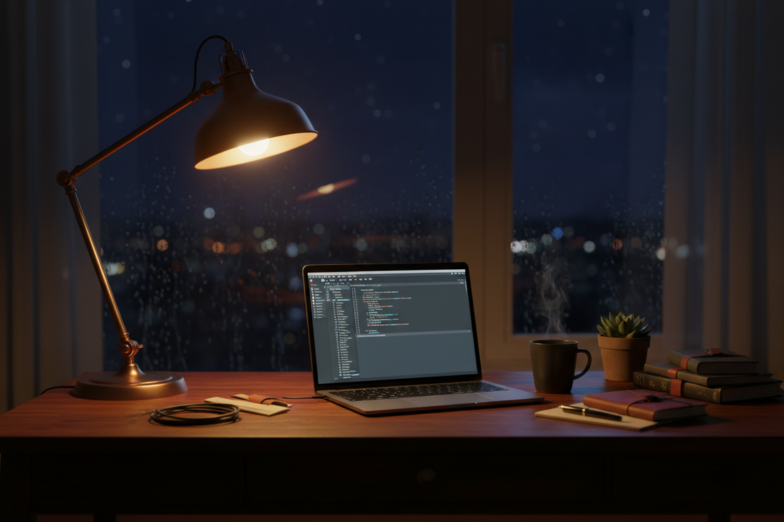The Night Owl’s Guide to a Cozy and Focused Evening Workspace