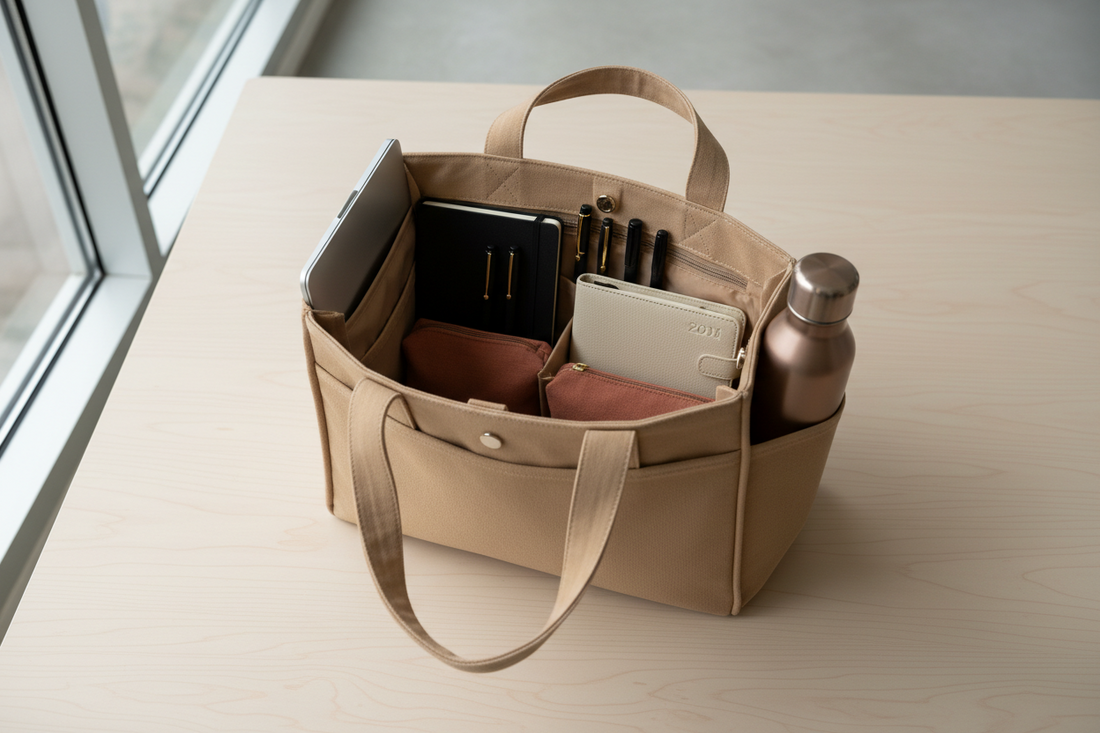 The Work Bag Essentials That Keep Busy Days Organized