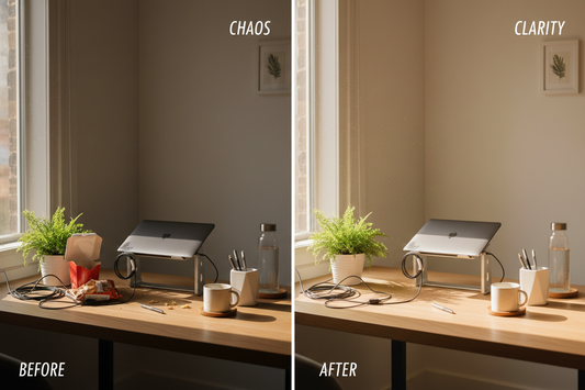 Why a Clean Desk Changed More Than Just Our Workspace