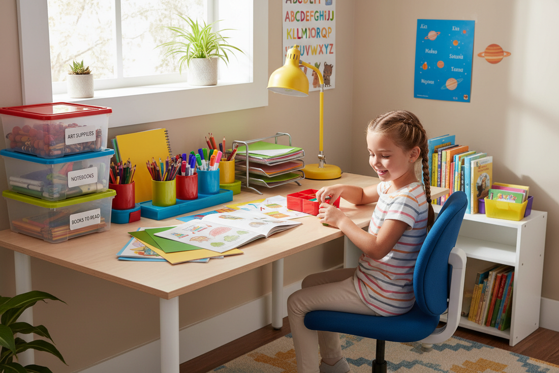 Why Teaching Kids Organization Skills Starts at the Desk