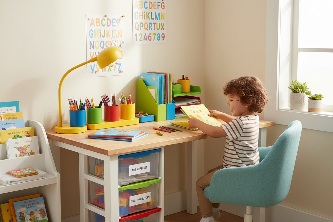 Why Teaching Kids Organization Skills Starts at the Desk
