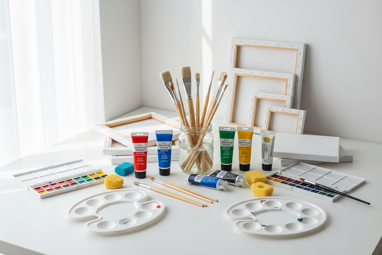 Versatile Painting Essentials for Home, School, and Creative Spaces