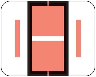 Doctor Stuff - File Folder Labels, Alphabet Letter I, Compatible with Smead BCCR/BCCS - TPAM Series, Pink, 1" x 1-1/4", 500/Roll