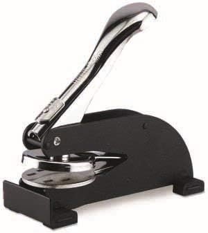 Shiny Custom Logo Embosser Insert - 2" Round Personalized Paper Embosser - Insert Only