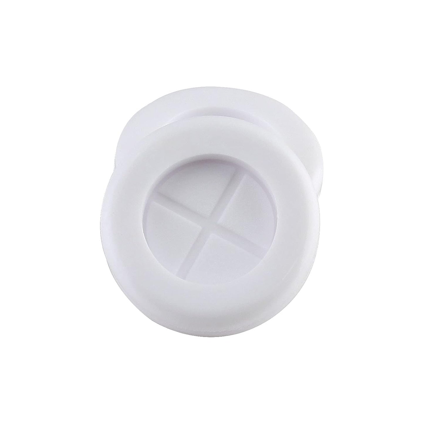 24 Pack 0.79" Inside Diameter 1" Drill Hole Rubber Grommet, Firewall Plug Grommet Rubber Grommets Wire Protection, Double Sided Round (White)