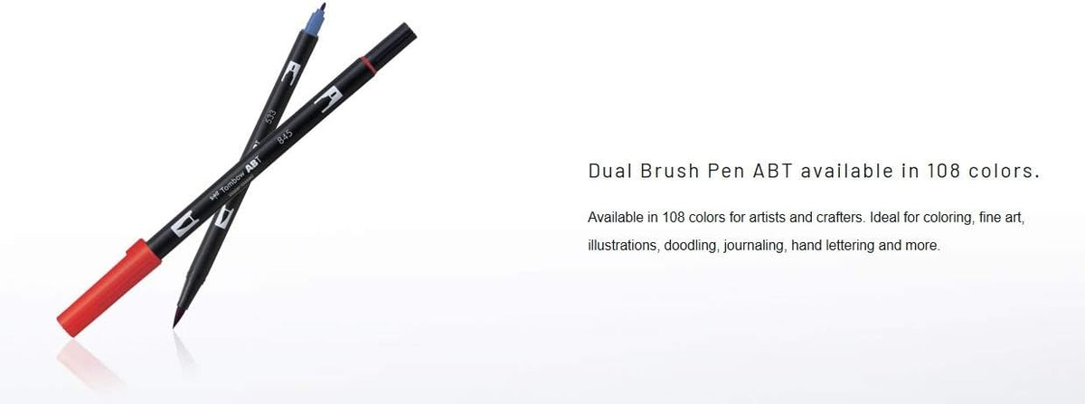 Tombow Dual Brush Pen Art Markers (10-Pack, Celebration)