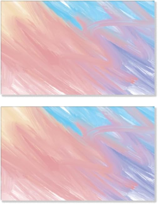 100pcs custom business cards thank you cards with logo picture 300gsm coated paper laminate two-sided printed (style 9)