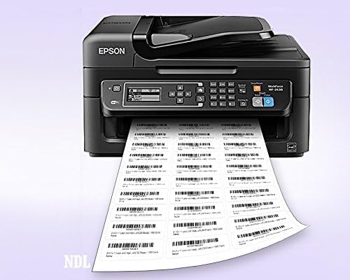 NextDayLabels - 2.5/8" x 1" Rectangular Sticker Labels for Printer - White Laser/Inkjet Printer Labels Return Address Labels Shipping Label Stickers (500 Sheets, 30 Per Sheet, 15000 Labels)