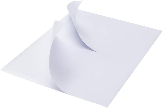 Half Sheet Shipping Labels, 8.5" x 5.5" Address Labels, Half Sheet Self Adhesive Mailing Labels for Laser & Inkjet Printers (500 Sheets, 1000 Labels)