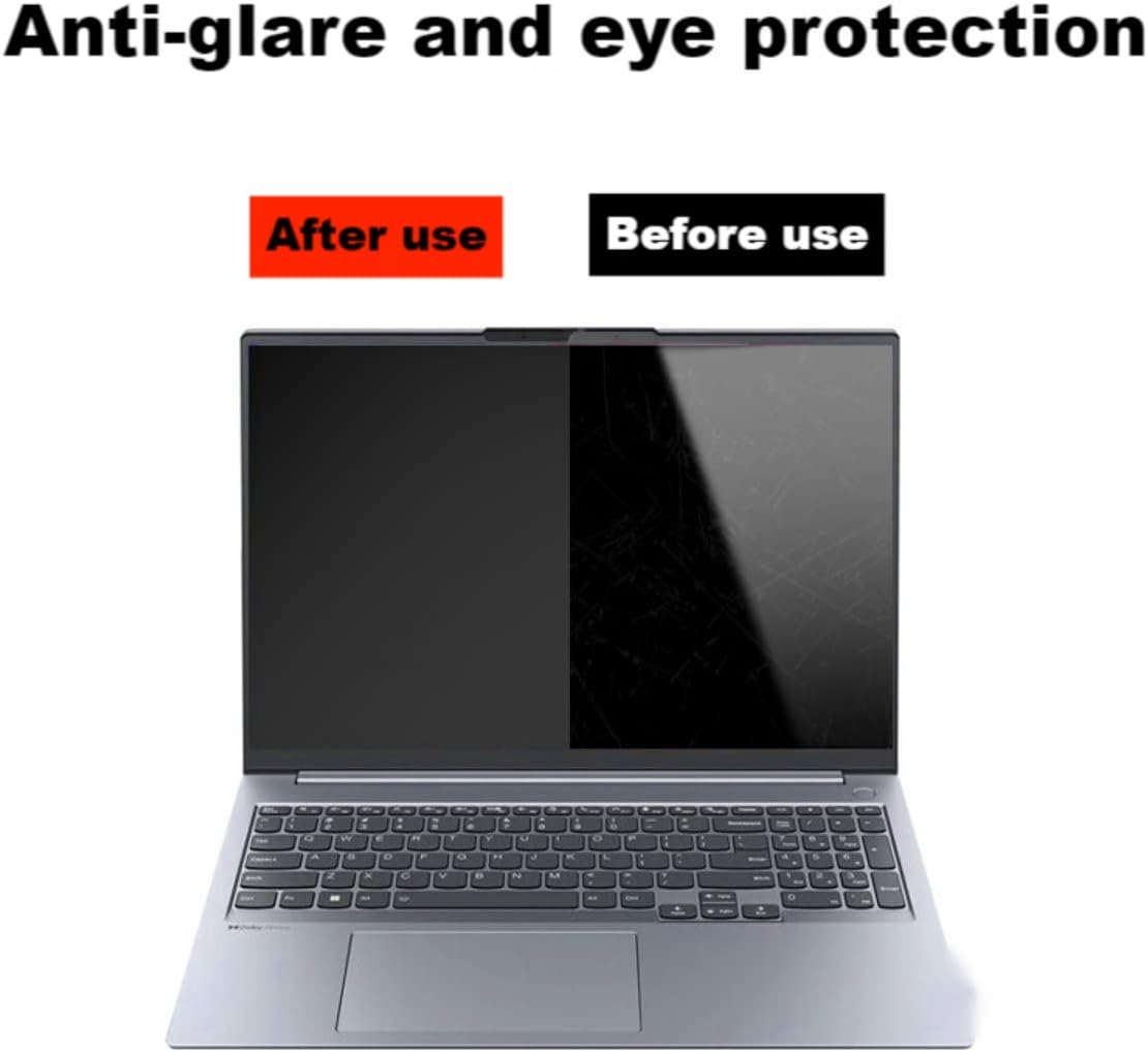 17.3 Inch 16:9 Laptop Privacy Screen Filter - Computer Monitor Privacy Shield and Anti-Glare Protector