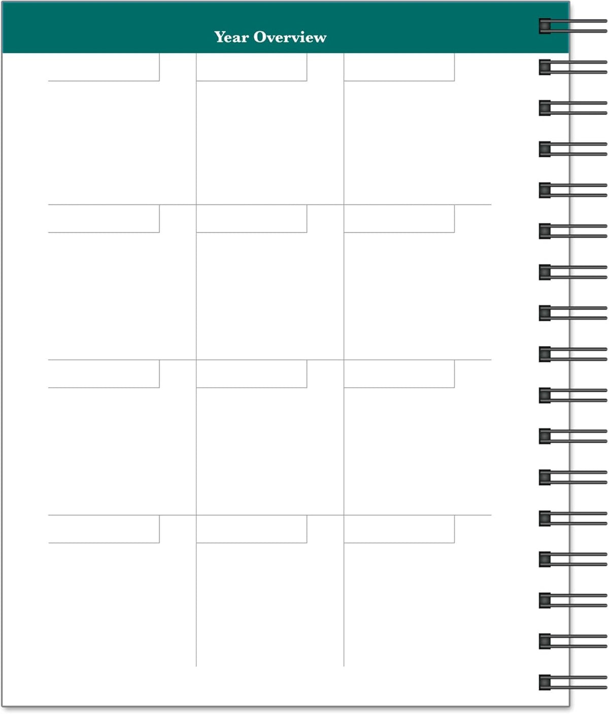 FranklinCovey - Undated Planner | Weekly - Wire-Bound Planner (7” x 8.5” X 1”)