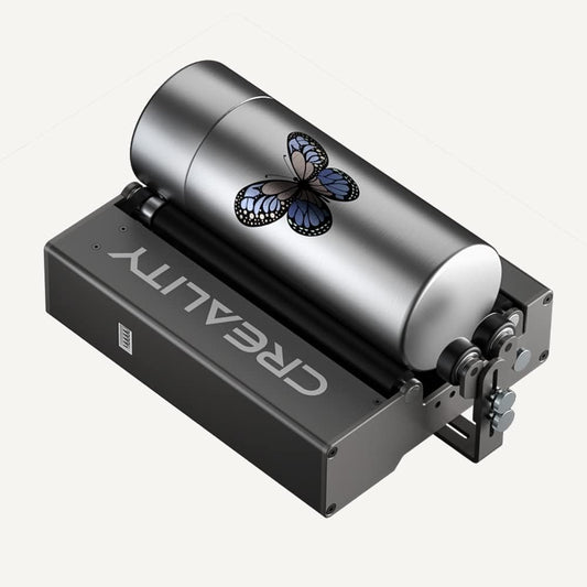 Official Creality Rotary Roller for Laser Engraving Machine, Compatible with Creality Cr-Laser Falcon 10W and 22W CR Falcon 2