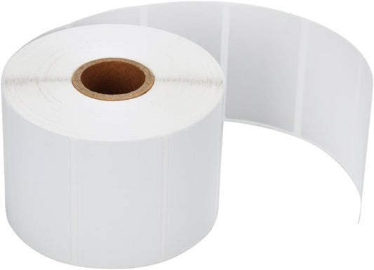 MFLABEL 2-1/4 x 1-1/4 Inch Direct Thermal Perforated Shipping Label, 2.25x1.25 inch Direct Thermal Labels for Barcodes Address，Perforated Shipping Labels (6 Rolls, 1000/Roll)