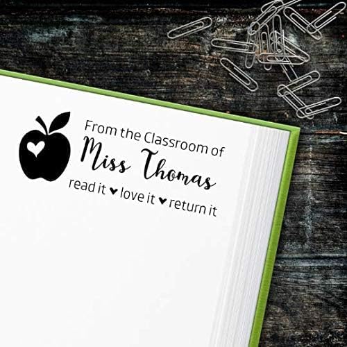 Custom Self-Inking Stamps | 49 Designs | Fun Phrases | Grading Made Easy | Classroom, Library & Book Stamps (from The Classroom of Apple) - Xtra Large