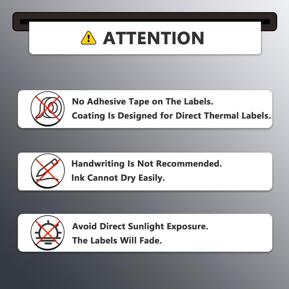 BETCKEY - 3" x 2" (76 mm x 51 mm) Multipurpose & Shipping Labels Compatible with Zebra & Rollo Label Printer,Premium Adhesive & Perforated [2 Rolls, 1500 Labels]