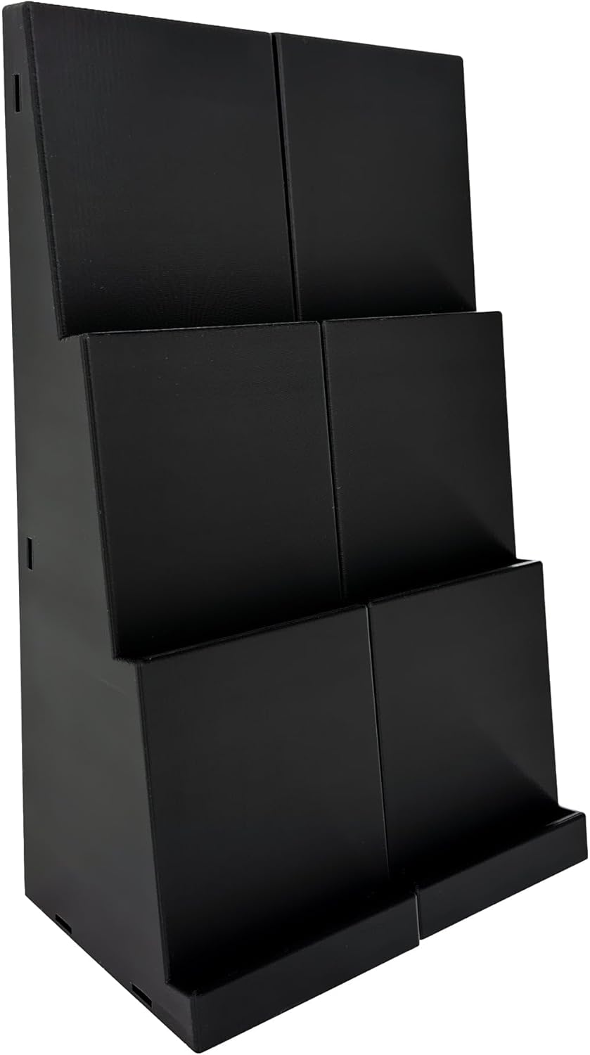 Graded Card Slab 3-Tier Stadium Displays (2 Pack), Compatible with PSA, Beckett, and CGC - Trading Card Holder - Card Stand - Sports Card Display