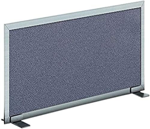 OBEX Acoustical Free Standing Privacy Screen, Cubicle Accessories Desk Privacy Panel, Desk Dividers for Office, Office Furniture Partitions Portable Sound Proof Dividers, 24" x 72", Twilight