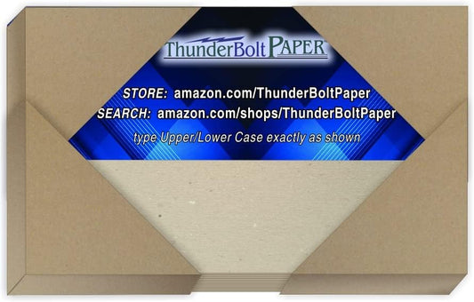 25 Sheets Chipboard 46pt (Point) 4 X 4 Inches Medium Weight Scrapbook Square Size .046 Caliper Thickness Cardboard Craft|Packing Brown Kraft Paper Board