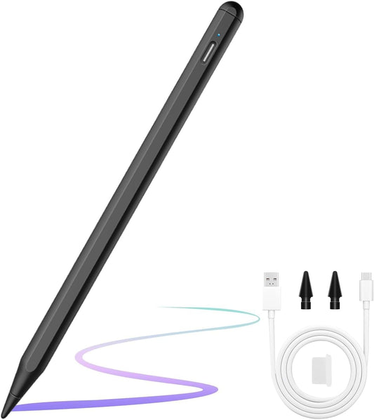 ANYQOO Stylus Pen for iPad 6th-11th Generation - Fast Charge Magnetic Pencil, Compatible with 2018-2025 Apple iPad Pro 11"/12.9"/M4, iPad Air 3/4/5/M2/M3, iPad mini 5/6 Gen/A17Pro