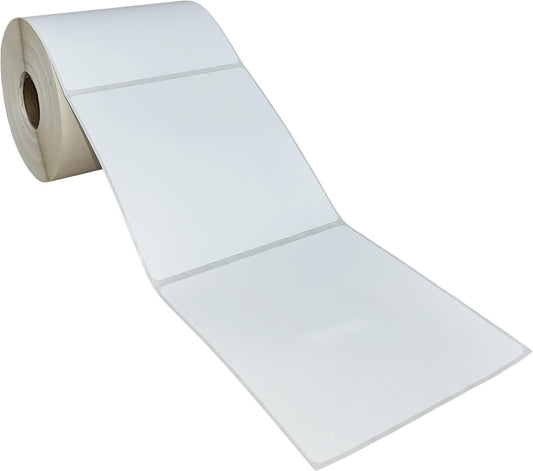 Premium Label Supply 4x4 Direct Thermal Shipping Labels - 375 Labels per Roll - 1'' Core - 4 Rolls (1500 Labels)
